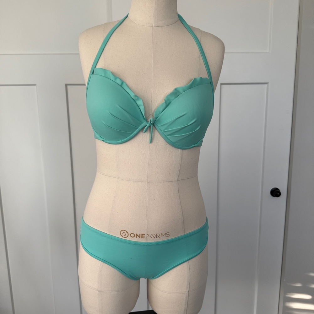 Victoria’s Secret Swim Aqua Bikini Set